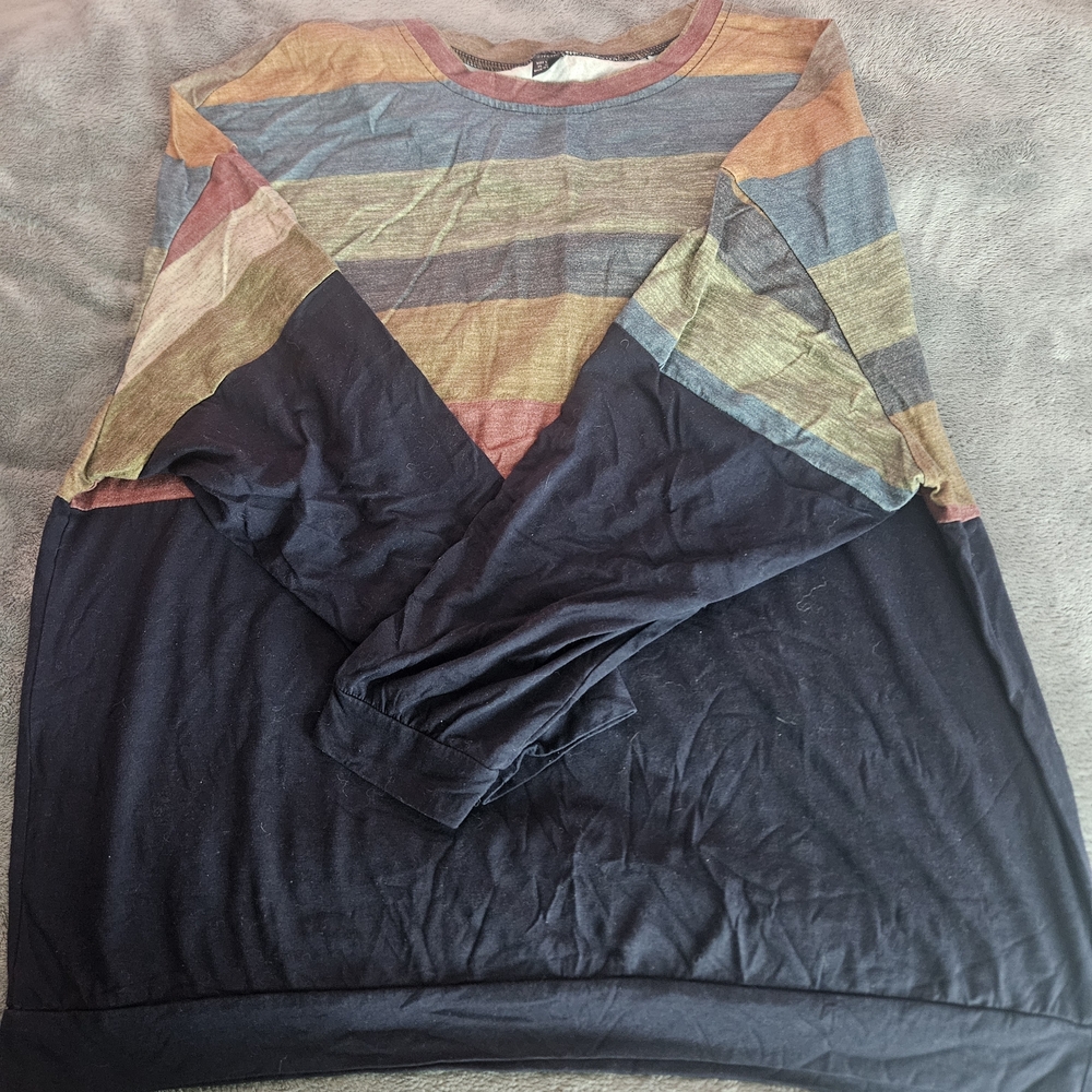 SHEIN Multicolor Casual Top